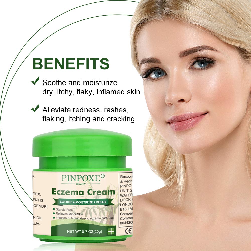 Eczema Cream, Eczema Therapy, Psoriasis Cream for Dry, Irritated Skin