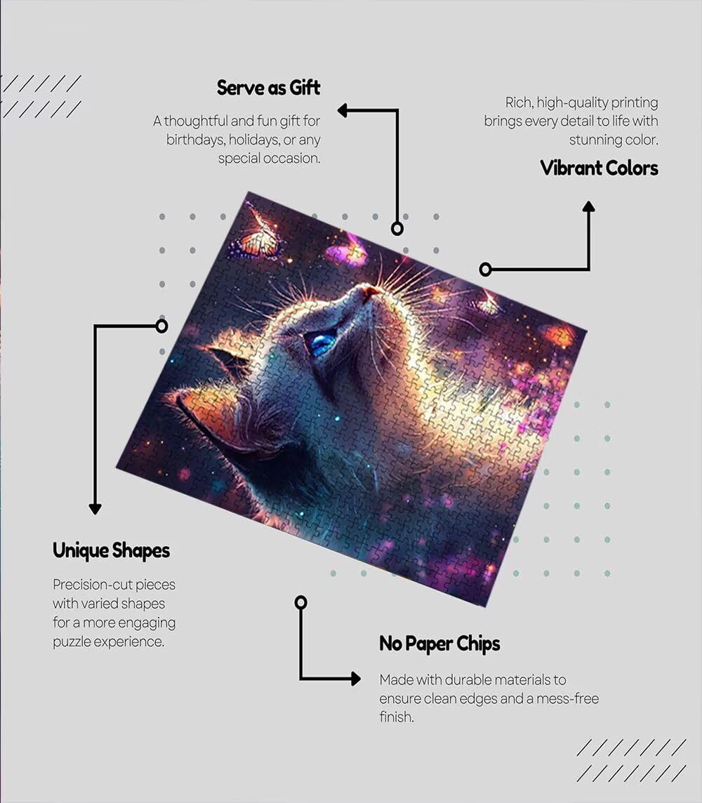 Puzzle 6000 elementów, kwiaty koty motyle dorośli puzzle 6000, klasyczne puzzle, edukacyjne puzzle, wyzwanie niemożliwe, gra zręcznościowa dla całej rodziny, dekoracja ścian BXHZW4-446