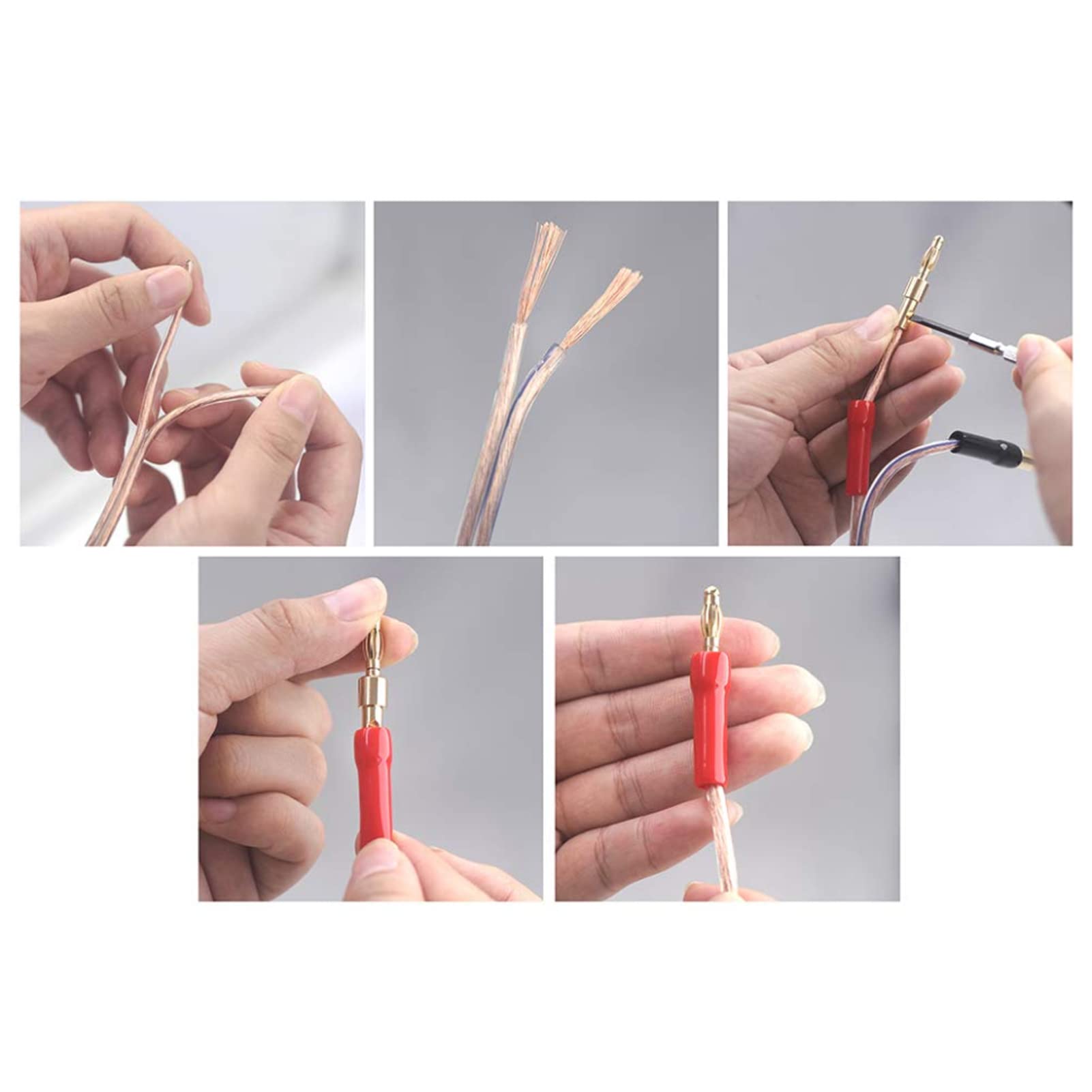 10 Stück 4 Mm Bananenstecker Adapter – Buchse Auf Buchse In Rot & Schwarz, Isoliert Für Elektro-Verbinder