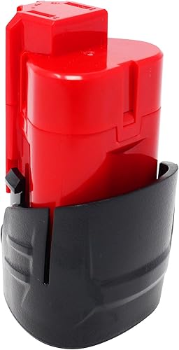 Paquete de 2 unidades de repuesto para batería Milwaukee de 14 pulgadas destornillador de impacto hexagonal (2462-20)  Compatible con Milwaukee disponible en Yaxa Venezuela