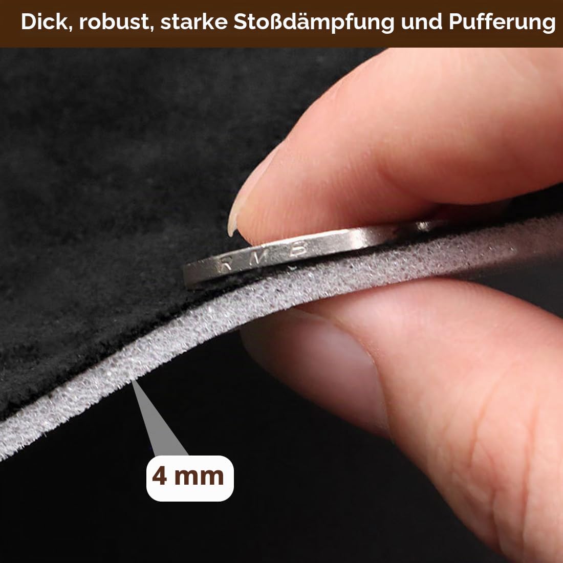Yuragim Selbstklebend Dachhimmel Stoff, 200x150 cm Meterware Textil Innenraumverkleidung Autostoff Reparatur Autohimmelstoff, Innenverkleidung Bezugsstoff für Auto Caravan Boot Wohnmobil DIY