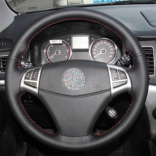 Miniatura 2 de Funda para volante de automóvil, apta para SsangYong Korando 2011-2015