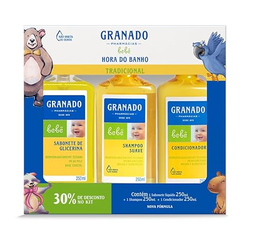 Granado Kit, Bebê Hora do Banho Tradicional, 250ml Granado Kit, Bebê Hora do Banho Tradicional, 250ml