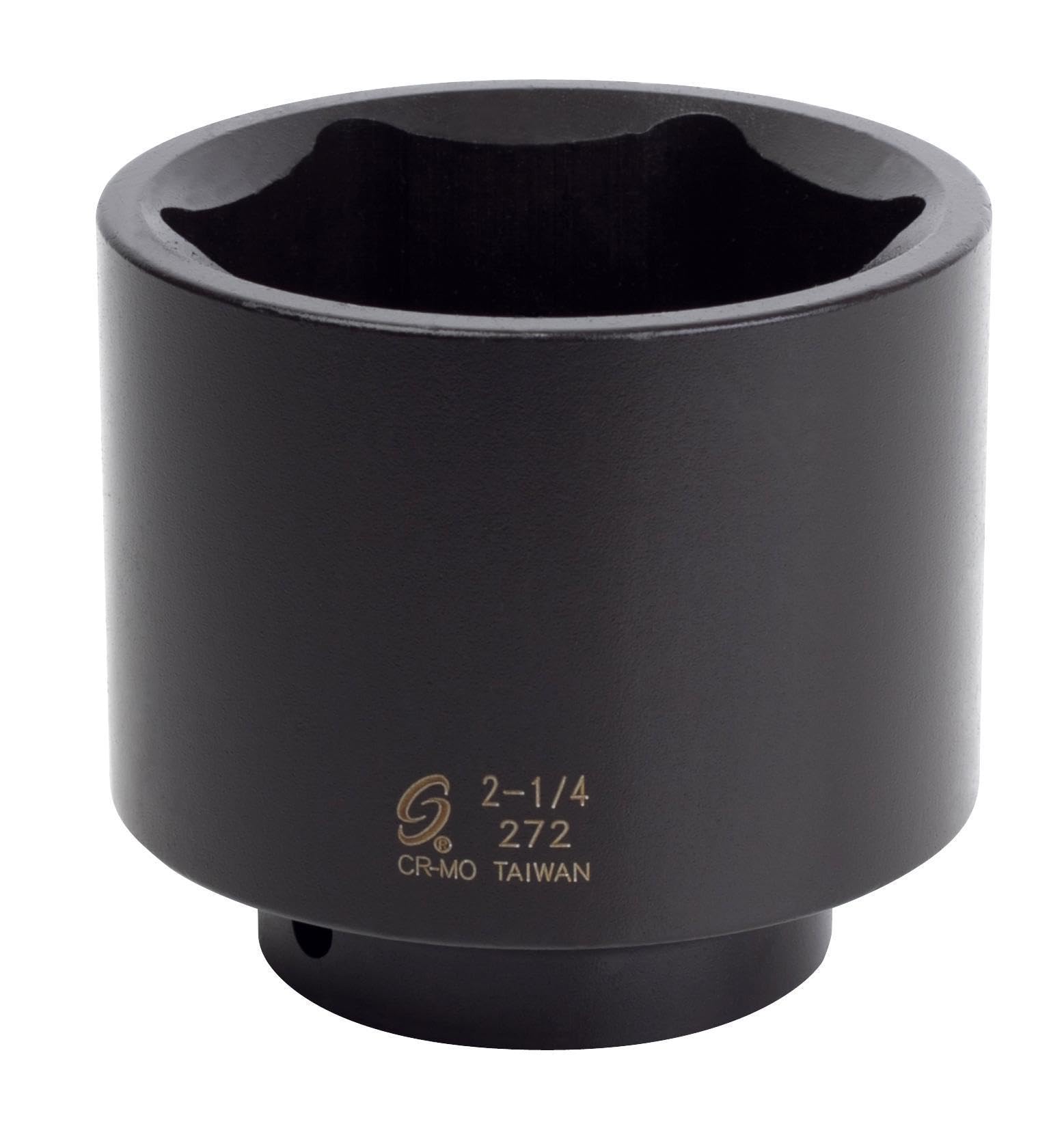 SUNEX TOOLS 272 1/2-Inch Drive 2-1/4-Inch Impact Socket