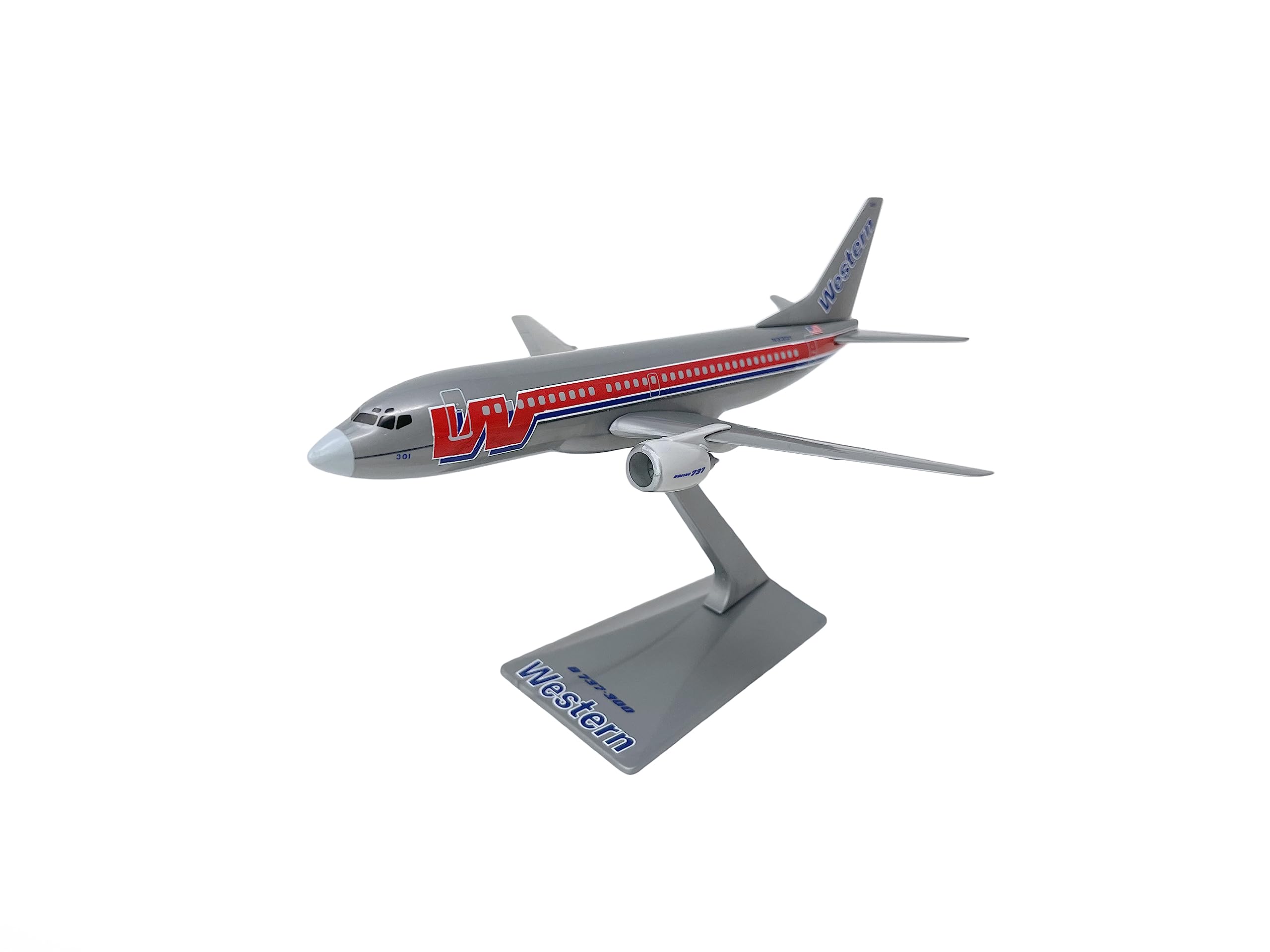 Jual Flight Miniatures 1/200 Western \"Bare Metal\" 737-300