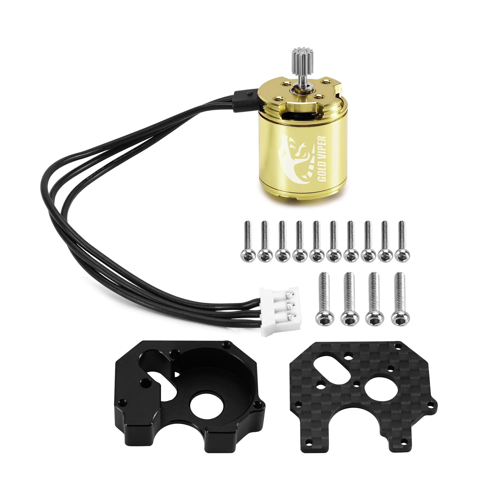 INJORA Gold Viper 1721 Brushless Motor 2800KV per Upgrade 1/24 Axial SCX24