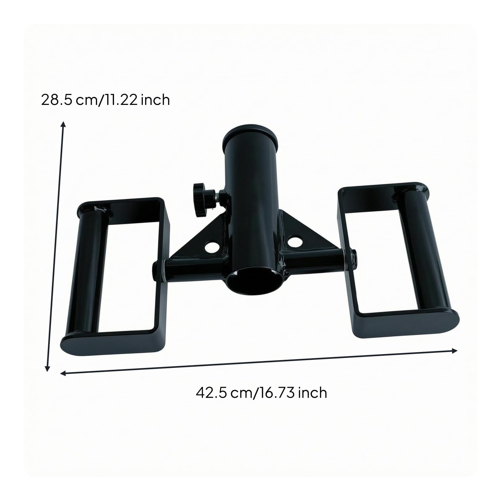 Harilla Mango de Entrenamiento Fitness Accesorio de Barra Empuñadura de Gimnasio Asa para Diseño con Agarre Rectangular Control de Movimiento Cuerpo de Acero