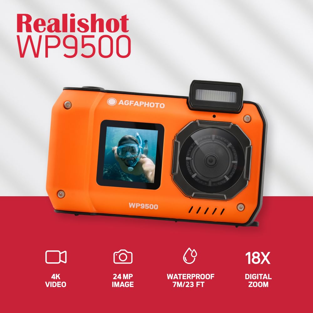 Agfaphoto Digital Camera Wp9500 Cmos W