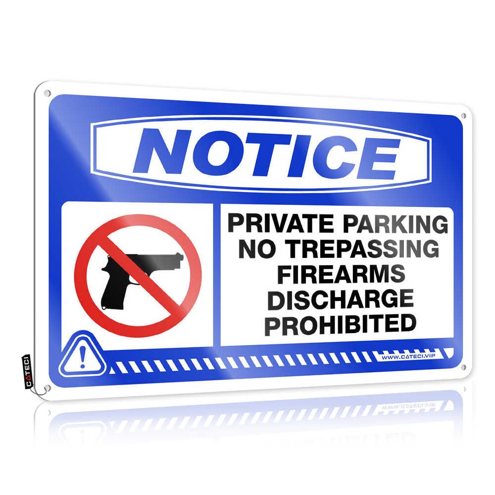 Fzfn Men's Colour Notice Private Property No Trespassing Best Amazing - Plaques Designer Vintage Wall Art(30X40cm)