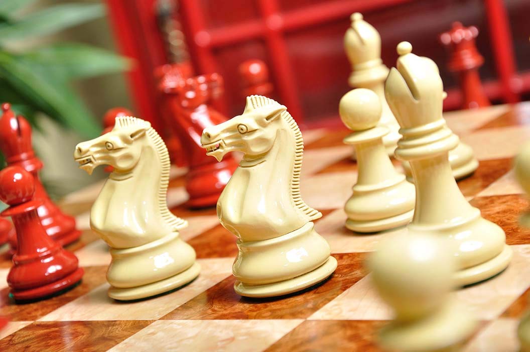 The House of Staunton - The Marshall Luxury Chess Set - Pieces Only - 4.0