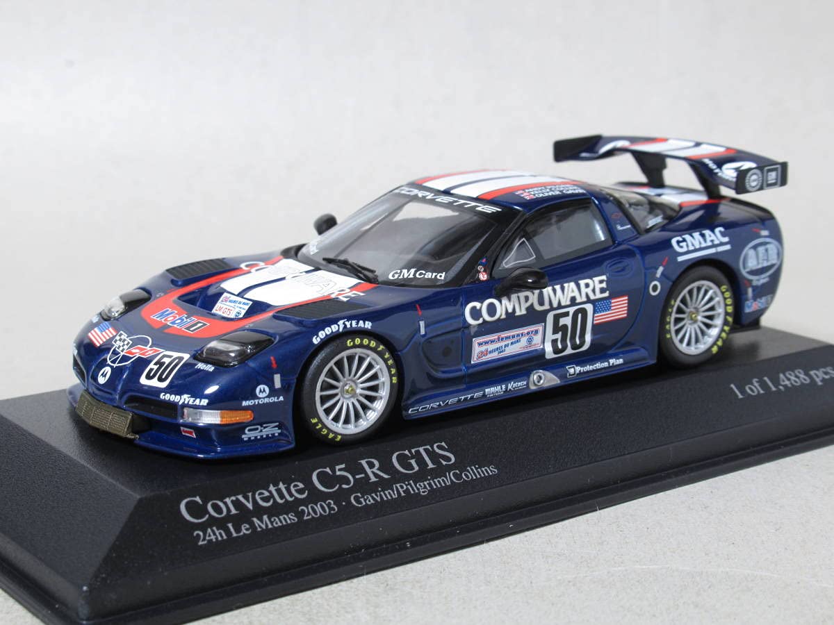 Amazon | 1/43 シボレー コルベット C5R GTS #50 ルマン 2003