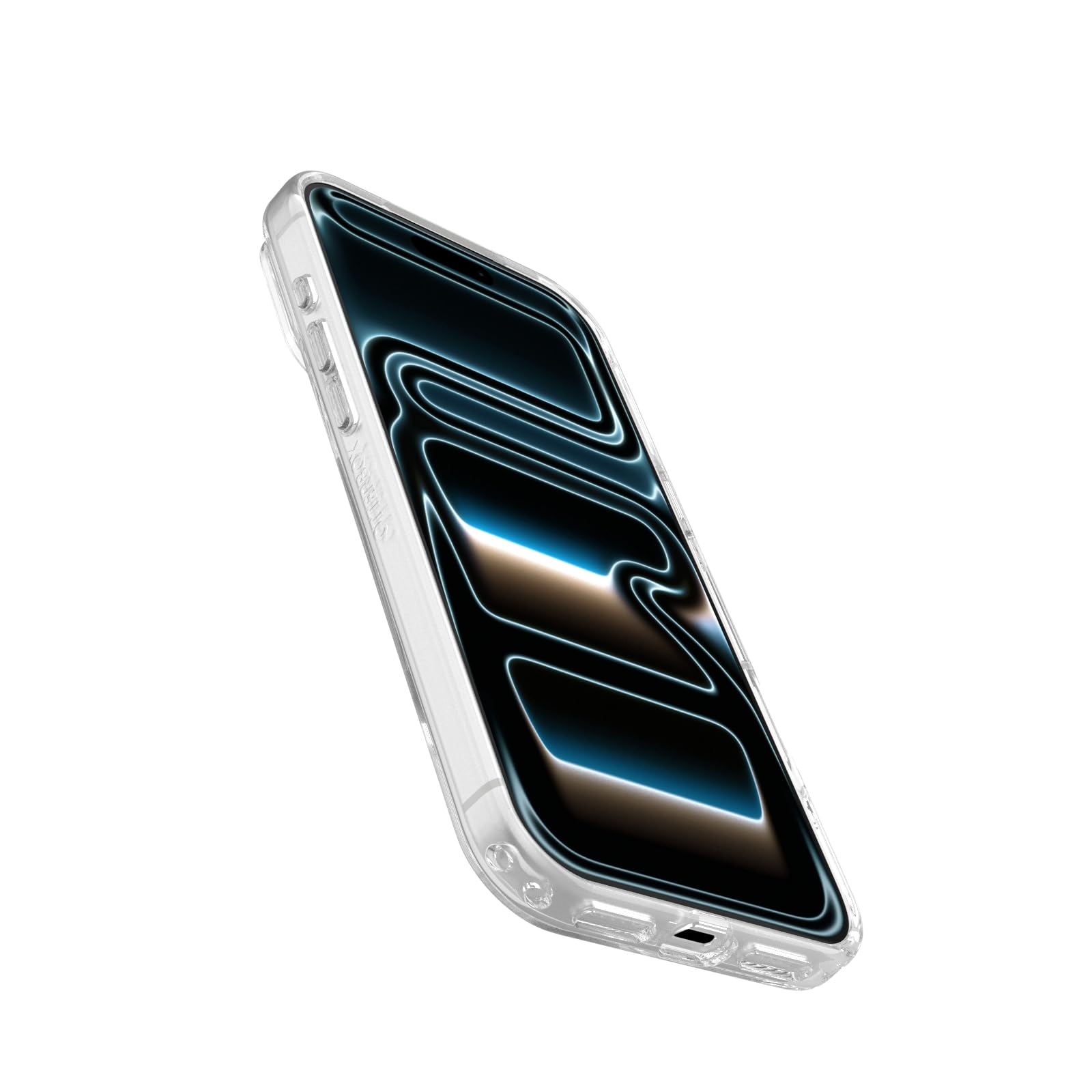 OtterBox Custodia per iPhone 17 Pro Max Lumen, trasparente | Custodia minimalista per iPhone, design opaco trasparente, magneti integrati per MagSafe, protezione dalle cadute