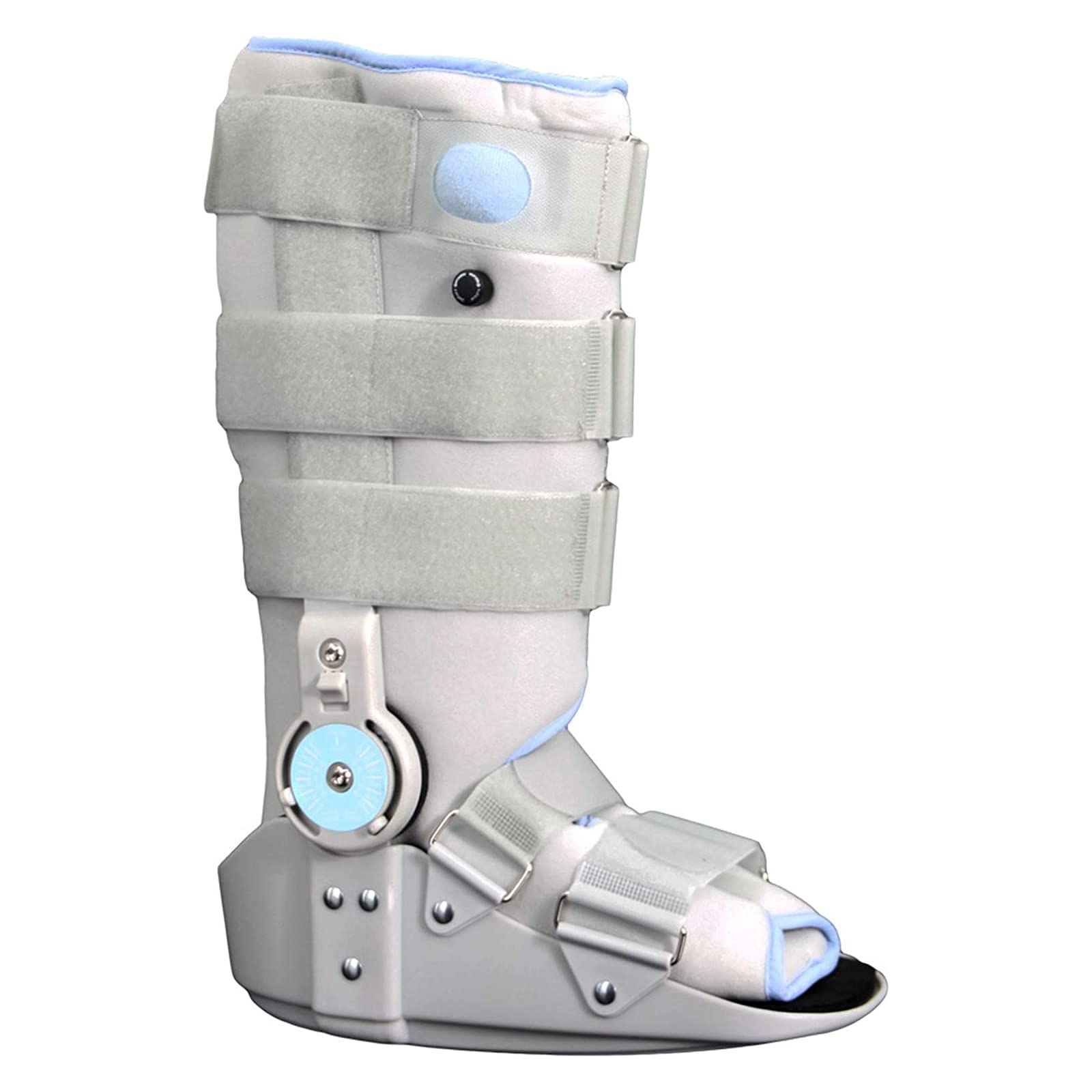 Soportes para Pies, Andador Fijo Médico, Bota Protectora para Fracturas Y Lesiones De Pie, Tobillo Y Pierna, Alivio De La Inflamación del Tendón De Aquiles.,S
