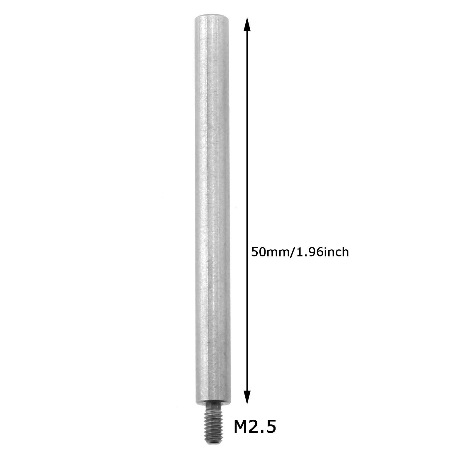 Varillas de extensión M2.5 rosca extremo 50 y 100 mm para indicador digital altura medidor profundidad