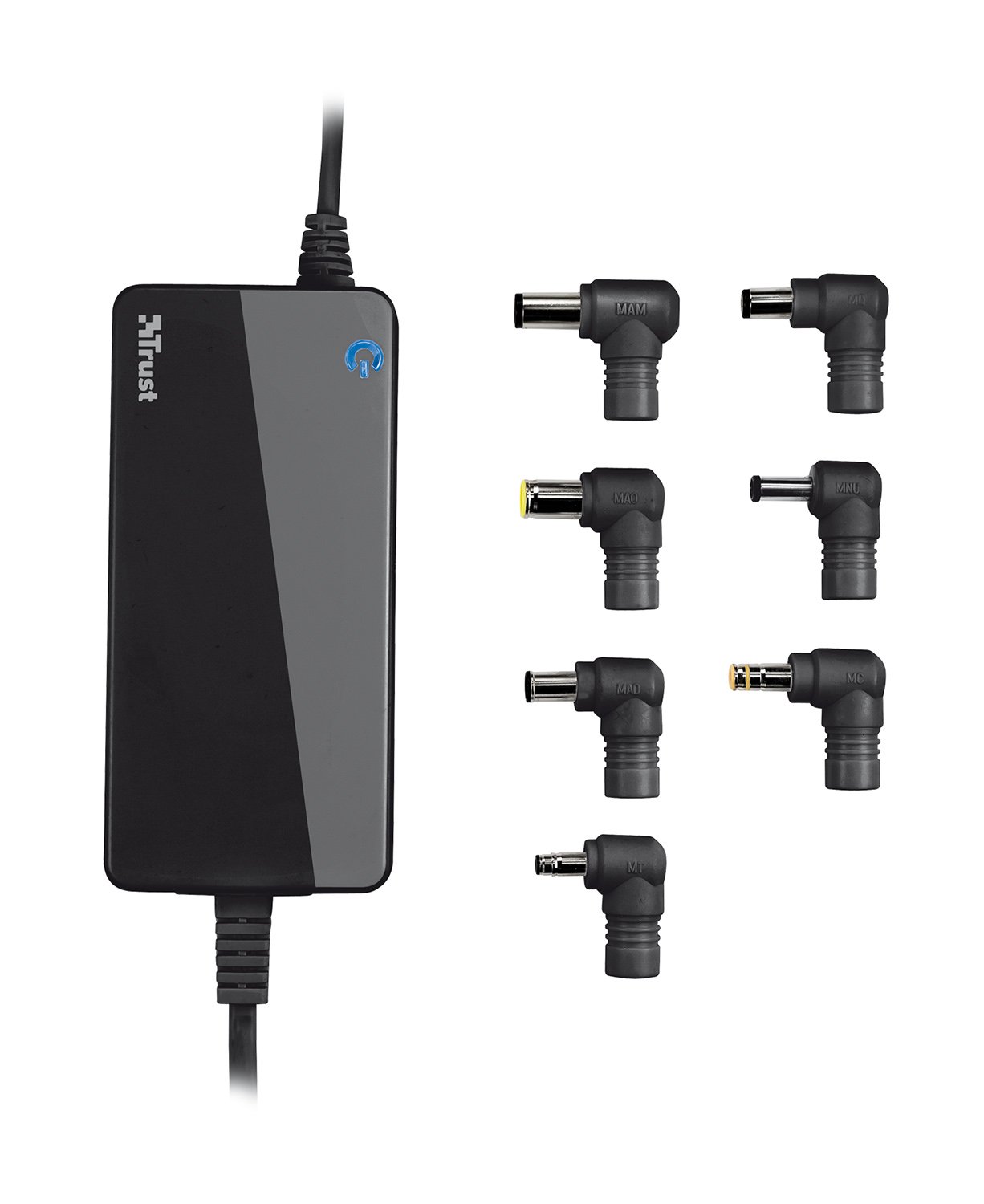 Trust 19139 - Fuente de alimentación Universal (90 W, 90 W, 54 mm, 117 mm), Color Negro