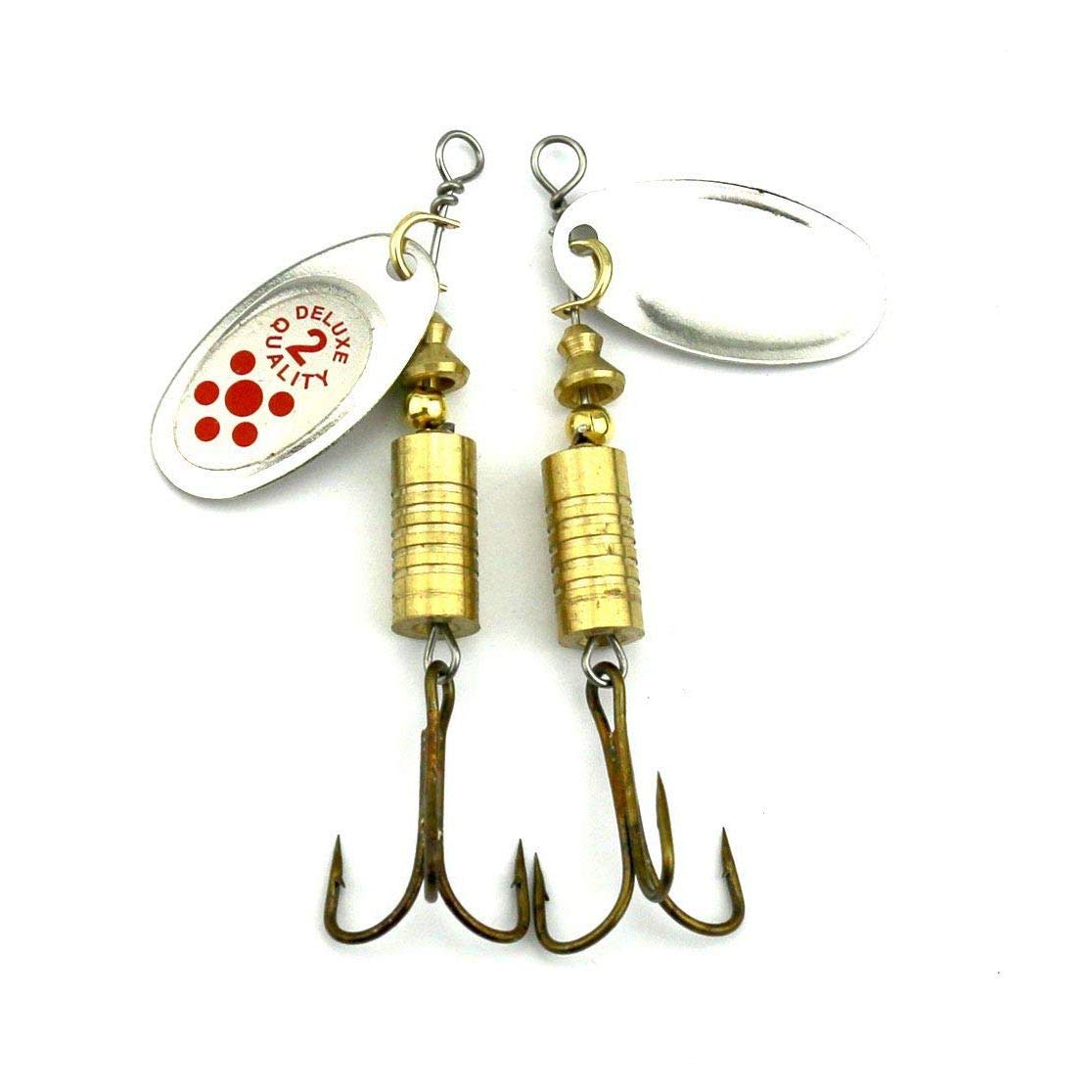 Lot De 10 Cuillères De Pêche Métal – Appâts Jigging 1,5g à 20g Pour Truite, Bar, Etc.