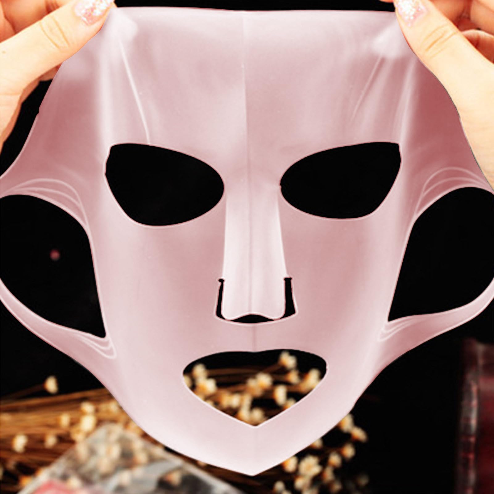 Facial Masque Cover – Flexible Skin Band, Anti-Slip Mask Wrap | Moisturizing Shield, Lightweight Face Lifting Strap, Face Tool for Women’s Daily Use