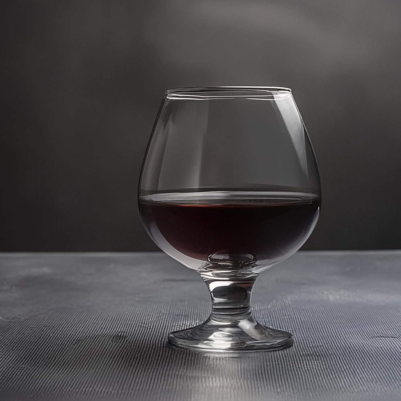 Glasmark KROSNO, Zestaw 6szt. Kieliszków do Koniaku, Brandy, Bourbon, Snifter, 350ml, Wysoki Połysk, Idealne do Domu, Restauracji i Na Przyjęcia