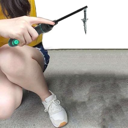 Bhajan Multifunctional Reversible Ratchet Screwdriver with Length Adjustable and Locking System, Professional Repair Tool for Stainless Steel 2 in 1 Screwdriver with Flat & Phillips Head