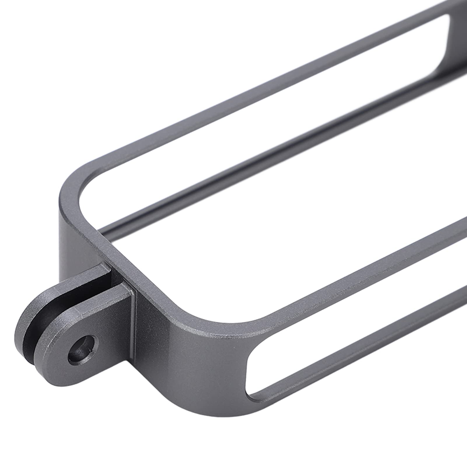 Jaula de Cámara de Acción, Material de Aleación de Aluminio, Tornillo de Mano Anticaída, Interfaz de Zapata Fría Superior de Bloqueo, Marco Protector de Cámara para Insta360 X3