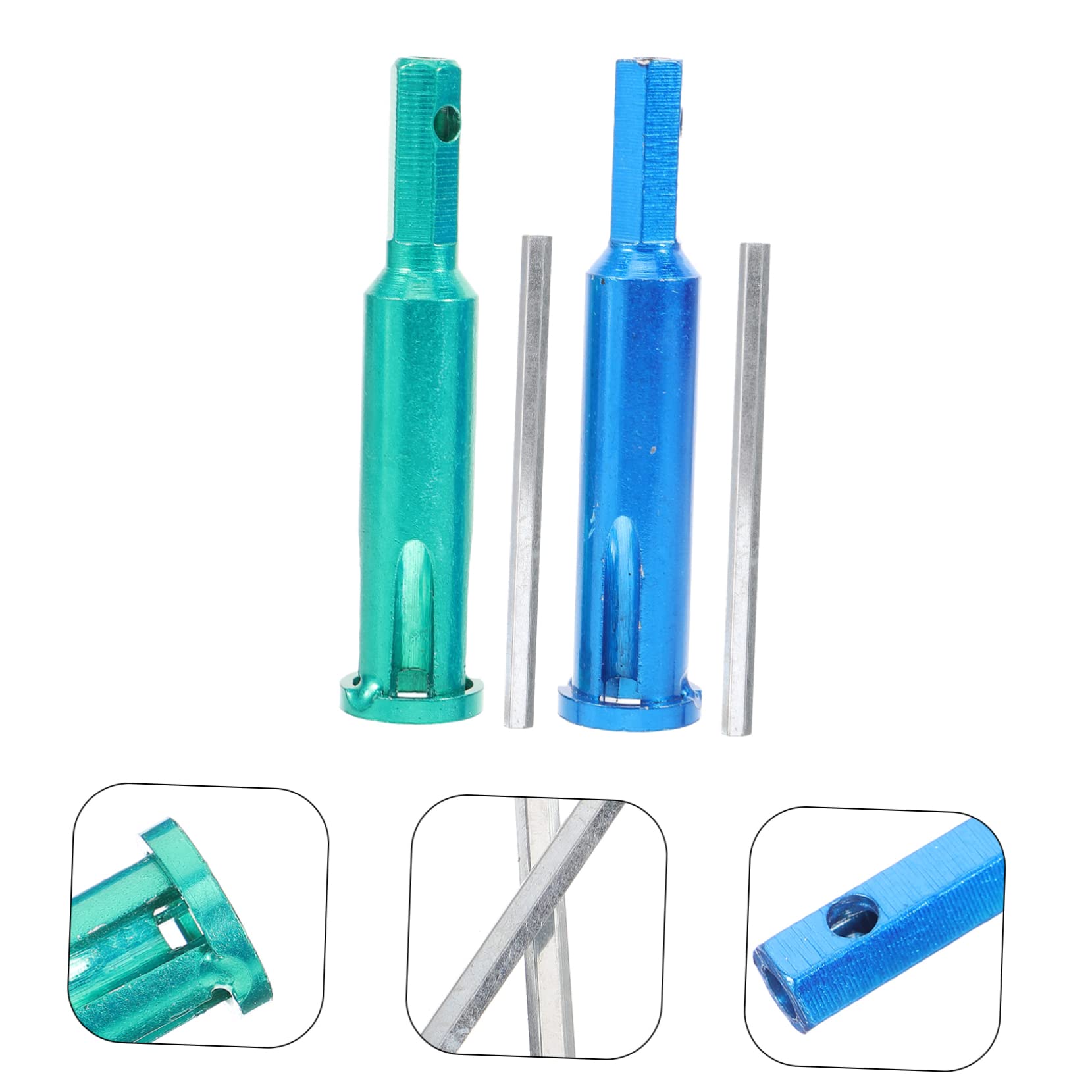6 pezzi Spellafili Connettori per cavi elettrici Strumento per piegare i fili per trapano elettrico Piegafili Spellafili Spellafili Parallelizzatore Spellafili Piegatura (come mostrato x 2 pezzi, 9