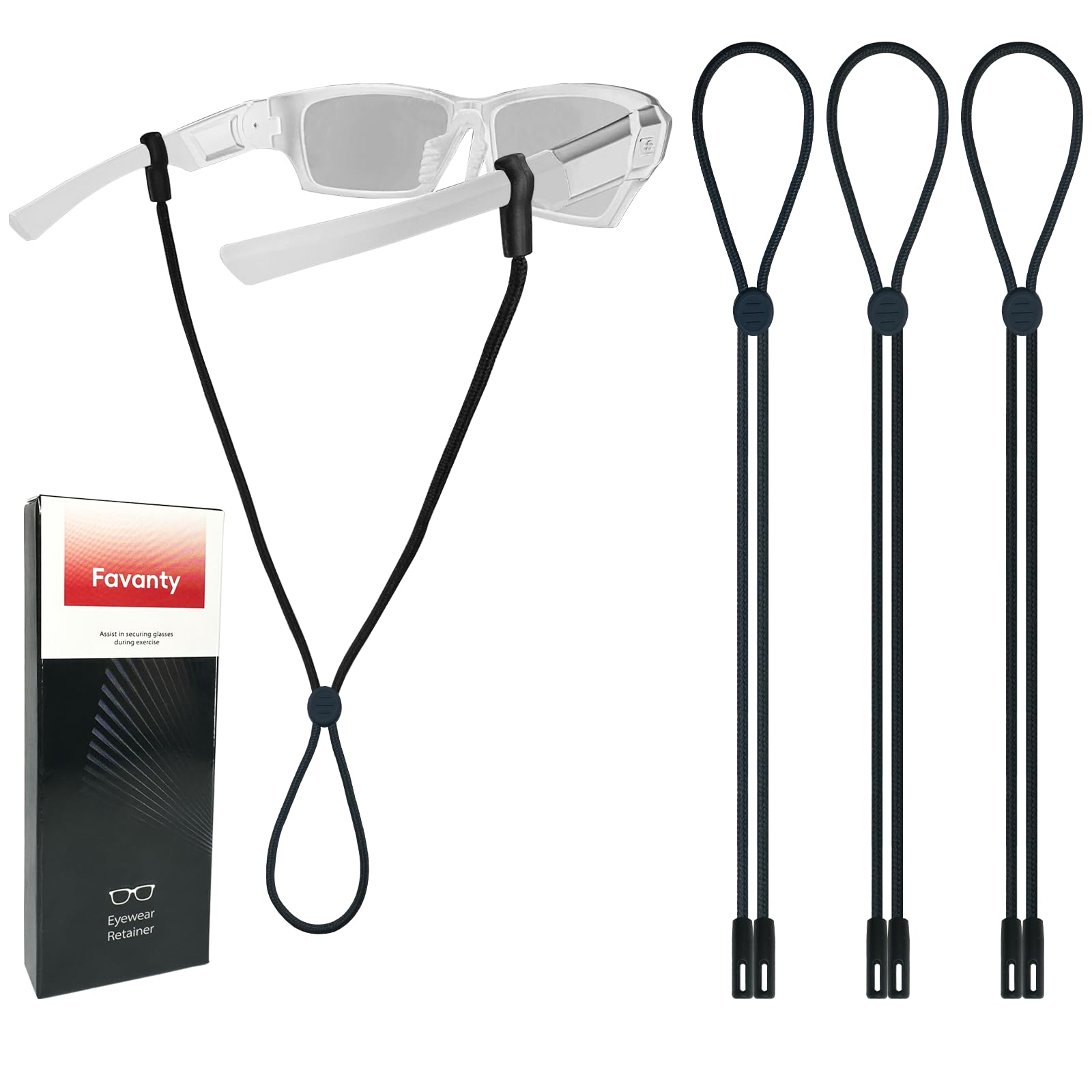 Non-Slip Glasses Strap - Keep Glasses Secure -1