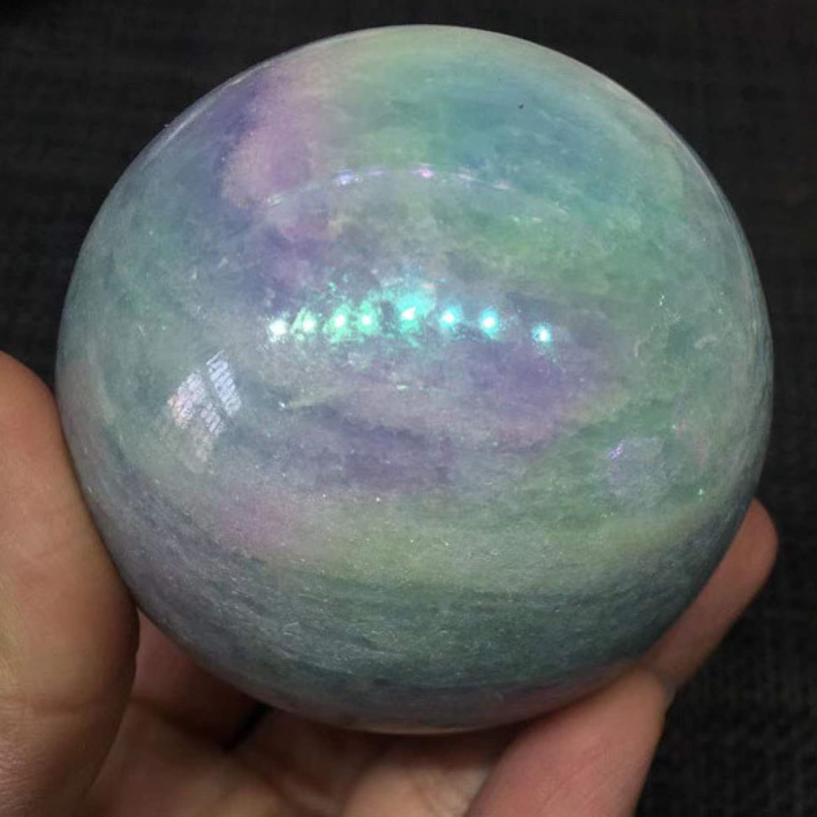 Amazon.co.jp: ラブラドライト 1PC 天然石セレスタイトクォーツボール