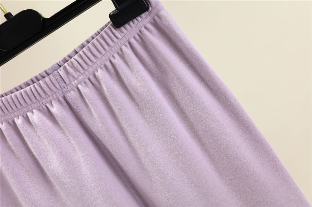Damen Nahtlose Thermounterwäsche Zweiteiliges Set Doppelseitige Velours Thermounterwäsche, türkis, 42