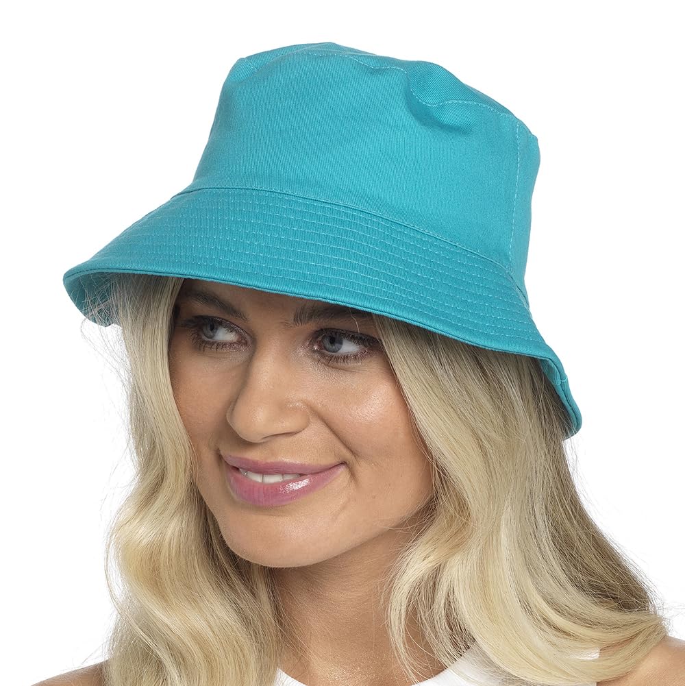 Undercover Ladies Cotton Bucket Hat GL1131 Aqua M/L