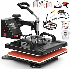 220V, Prensa Termica Sublimação 8 EM 1, Prensa Térmica Sublimação Máquinas de Prensa Térmica Transferência de Calor Por, Maquina de Estampar Camisetas, Prensa Termica para Camisetas Caneca Chapéu Placa