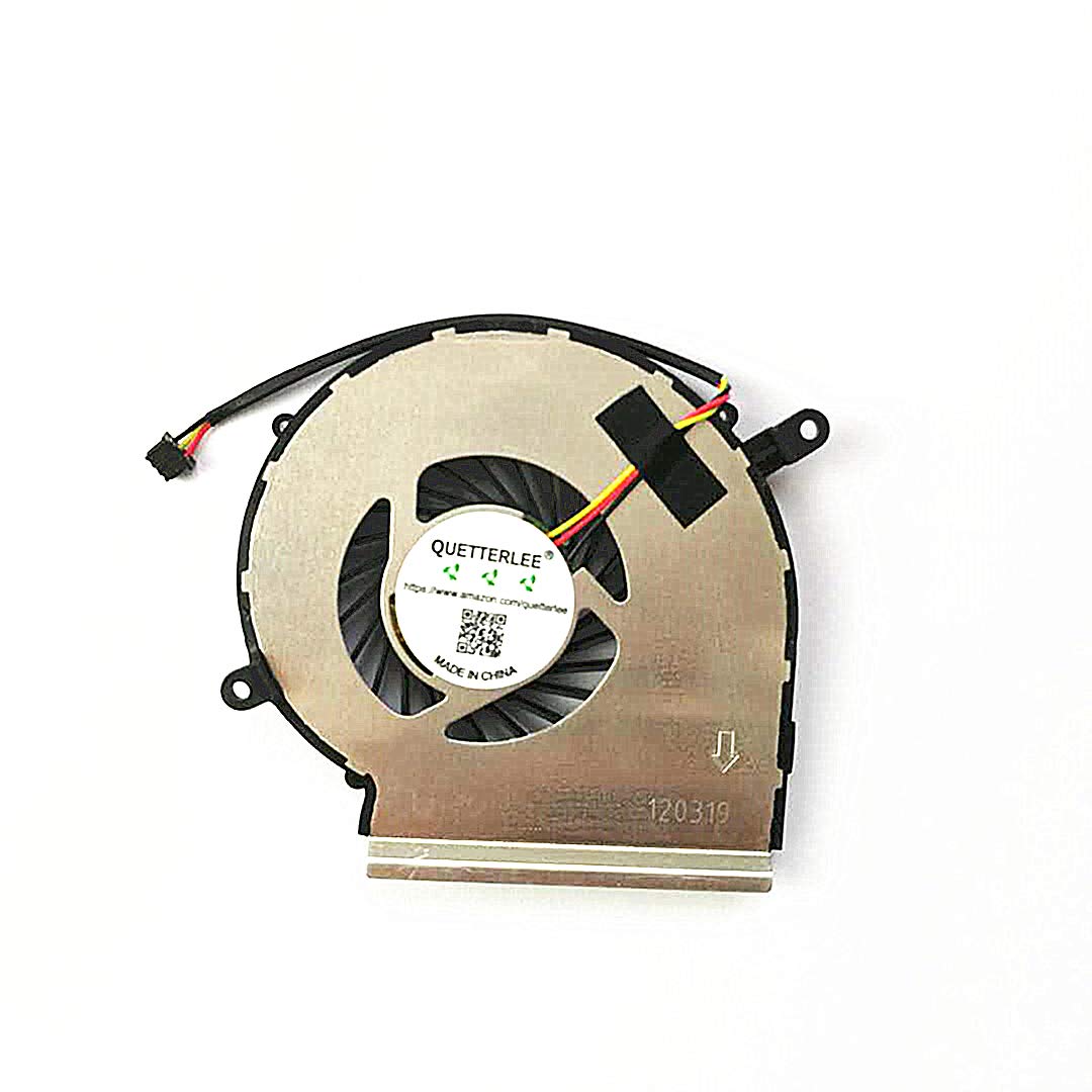 QUETTERLEE Replacement New Laptop GPU Cooling Fan for MSI 3-PIN GE62 GV62 GE72 PE60 PE70 GL62 GL72 6QC 2QD 2QE 6QG MS-16J1 16J2 16J5 16J8 16JB 16J9 1792 Series PAAD06015SL N317 N302 DFS470805CL0T Fan