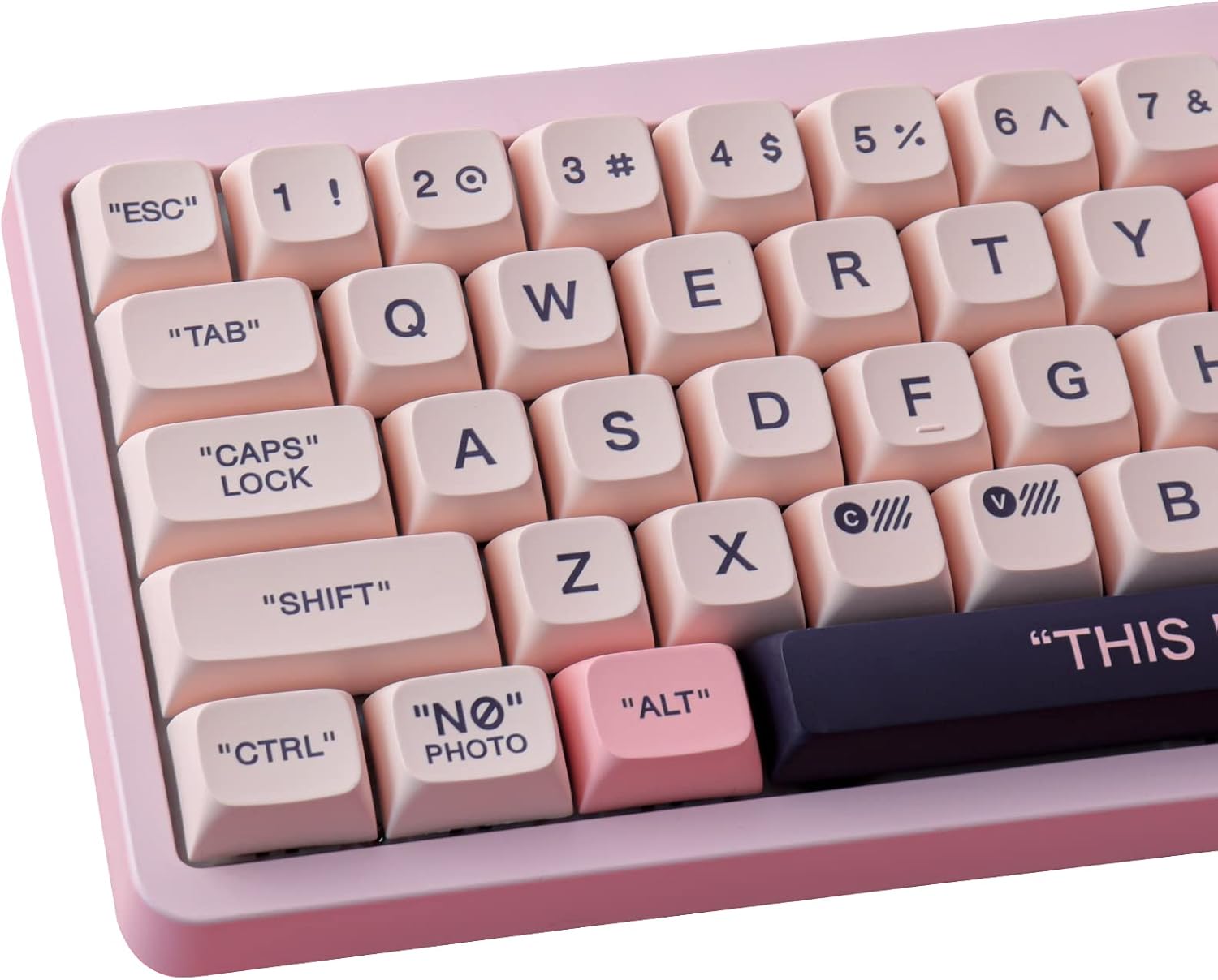 Keycaps PBT XDA Keycaps 150 keys Cute Keycaps Custom Keycaps for