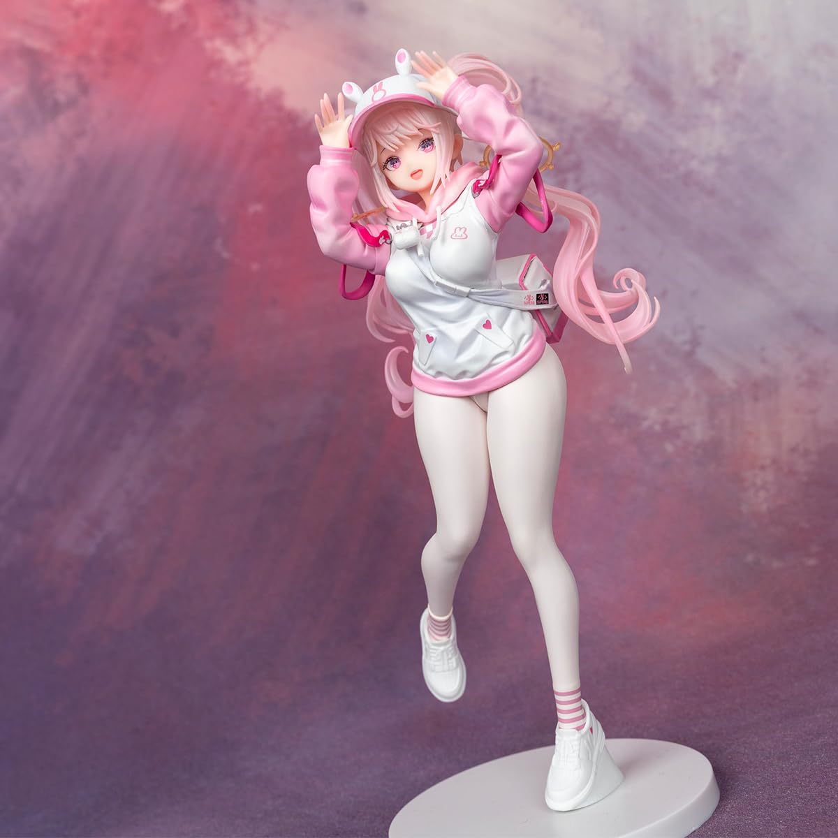 Goddess of Victory: NIKKE Alice 1/7 Figure Anime Game Character Includes an Alternate Facial Expression Desktop Ornaments Gift Figurine PVC 9.8IN