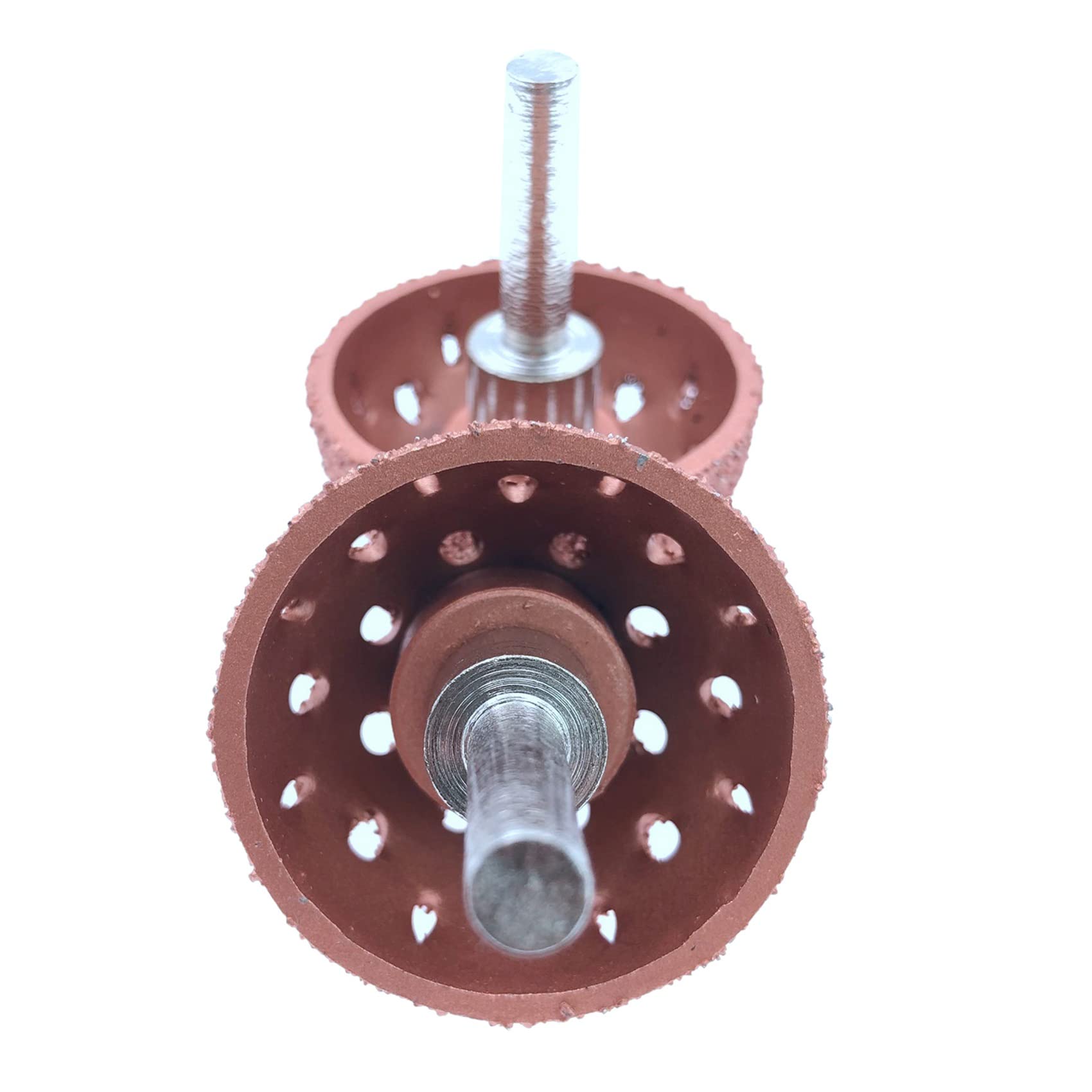 Begot 2 Pcs Tungsten Buffing Wheels, Bowl Type Grinding Head Tungsten Steel Buffing Wheel With - View #2