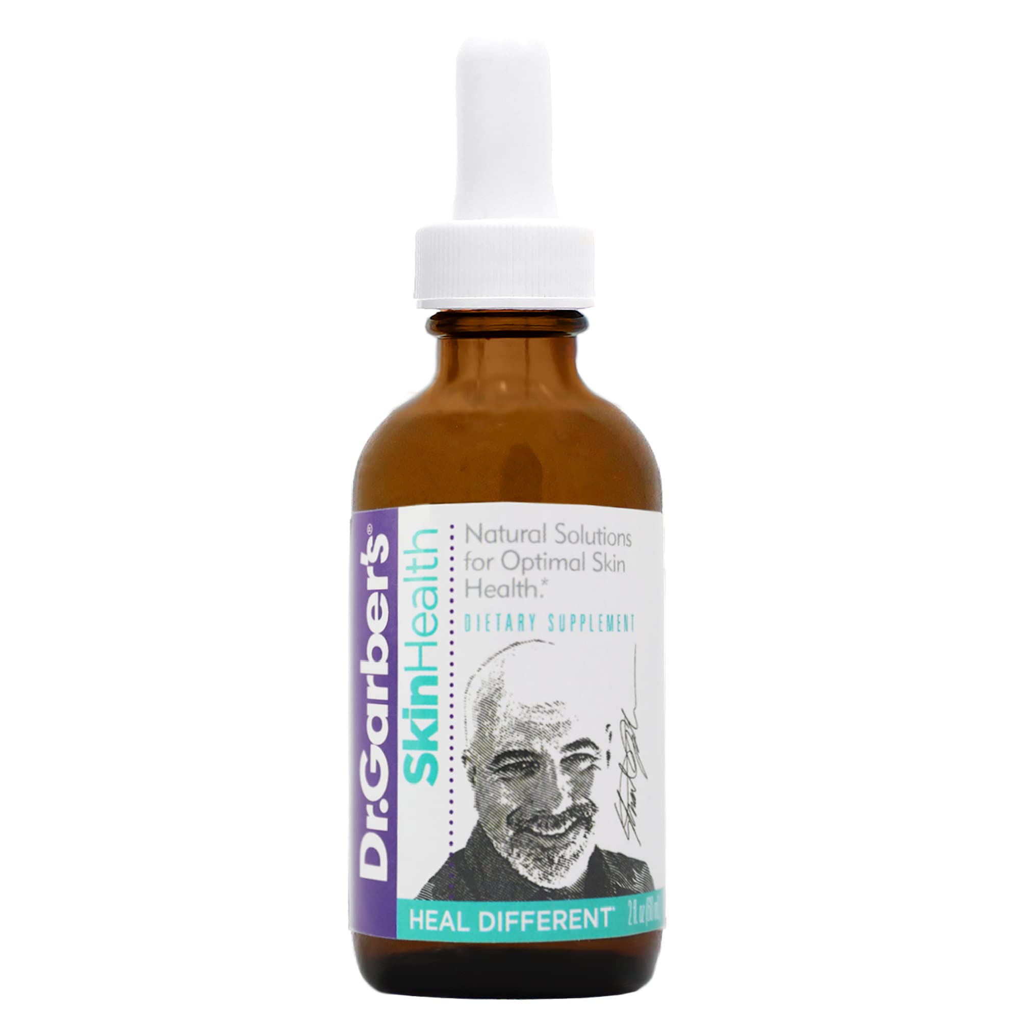 Dr. Garber's Natural Solutions Skin Health Oral Drops - Gemmotherapy Liquid Supplement for Itchy & Dry Skin, Acne, Eczema, & Allergy Relief, Promotes ...