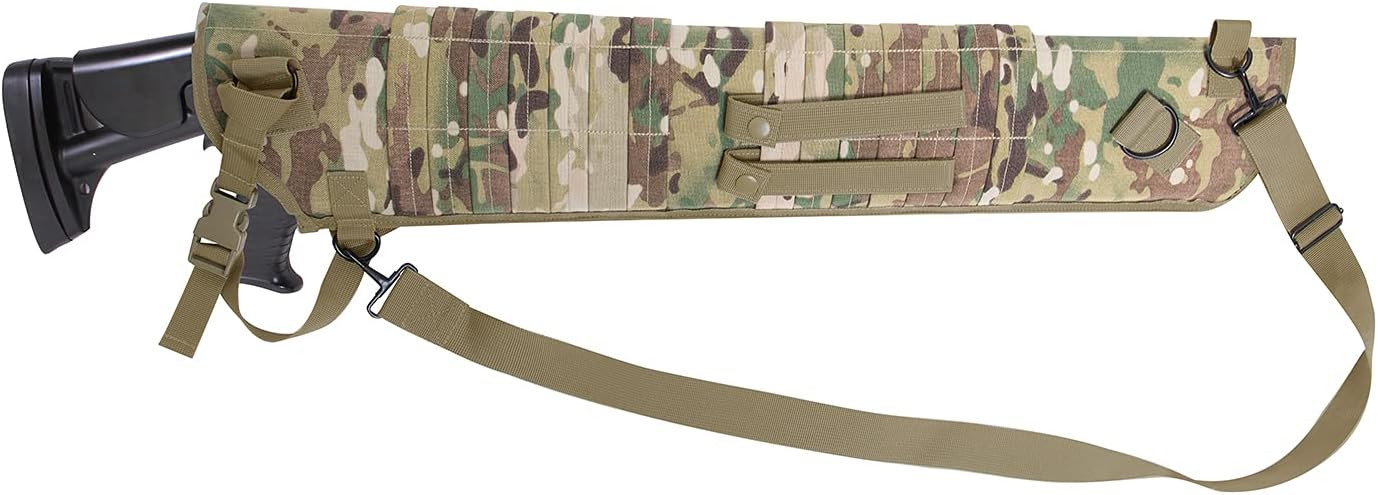 Rothco 19923 Tactical MOLLE Shotgun Scabbard Color : Multicam