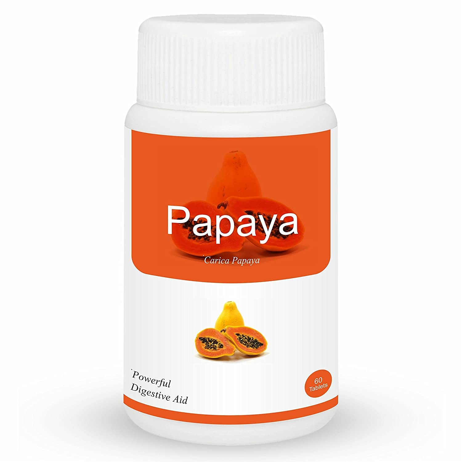 Carica Papaya Tablet, 500 mg - 60 Tablets