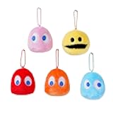Cute Game Plush Keychain,Ghost plush Toy, Soft and Cute 3inches Stuffed AnimalsToys, Decorations of Your Bags,Party and Home Decorations.（5pcs）