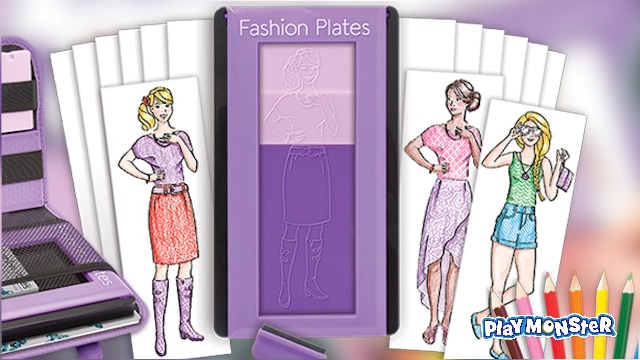 Amazon.com: Fashion Plates Classic – Girls Fashion, Mix-and-Match