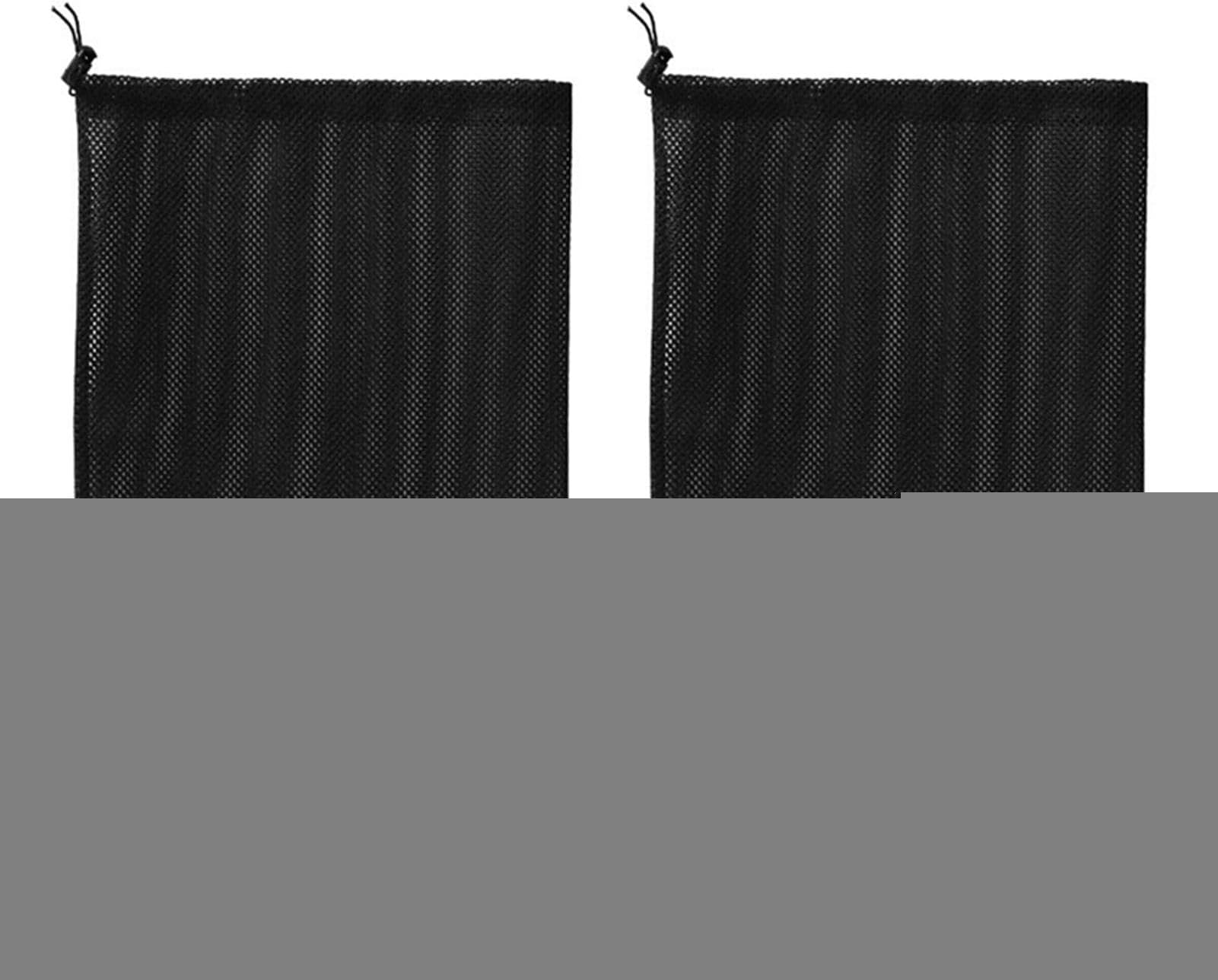 Upgrade Large Pump Barrier Bag – 12.2 x 15.9 Inch Media Filter Bag-with Drawstring | Durable Black Pump Barrier Bag for Pond Biofilters, Aquarium Filtration, Outdoor Waterfalls and Swimming Pool Pumps