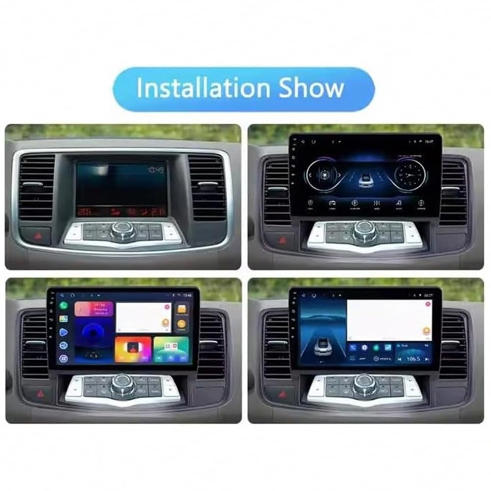 Car Stereo dla Nissan Old Tiida 2009-2013 9 Inch Android 15 In-Cell Touch Scree Car Player Cooling Fan For, 4 Core 4G+64G