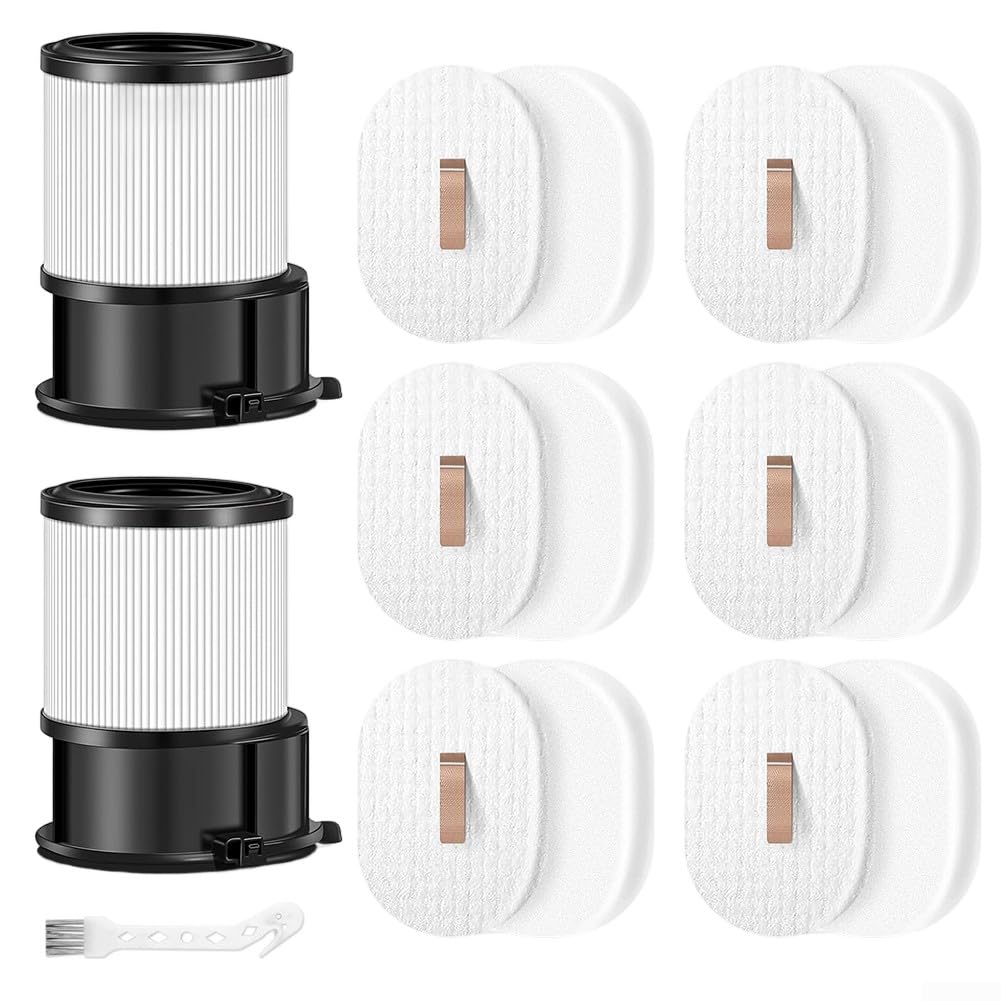 Zhanhai HEPA Filter Kit Fits For Shark Cordless PowerDetect Cleaners IP Series IP1251 IP3251 IP1250 IP3252 Vacuum Cleaner Replacement Accessories