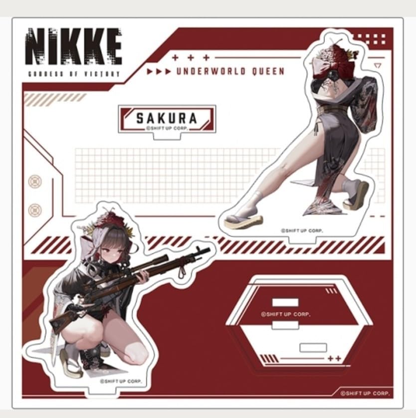 新品未開封品　御堂ペンギン　サクラファイブ　アクスタ アクリルスタンド Amazon.co.jp: サクラ 勝利の女神 NIKKE 背中で魅せる アクリル