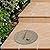 Whitehall Products 493 Frog Sundial, 12x12, Copper Verdi