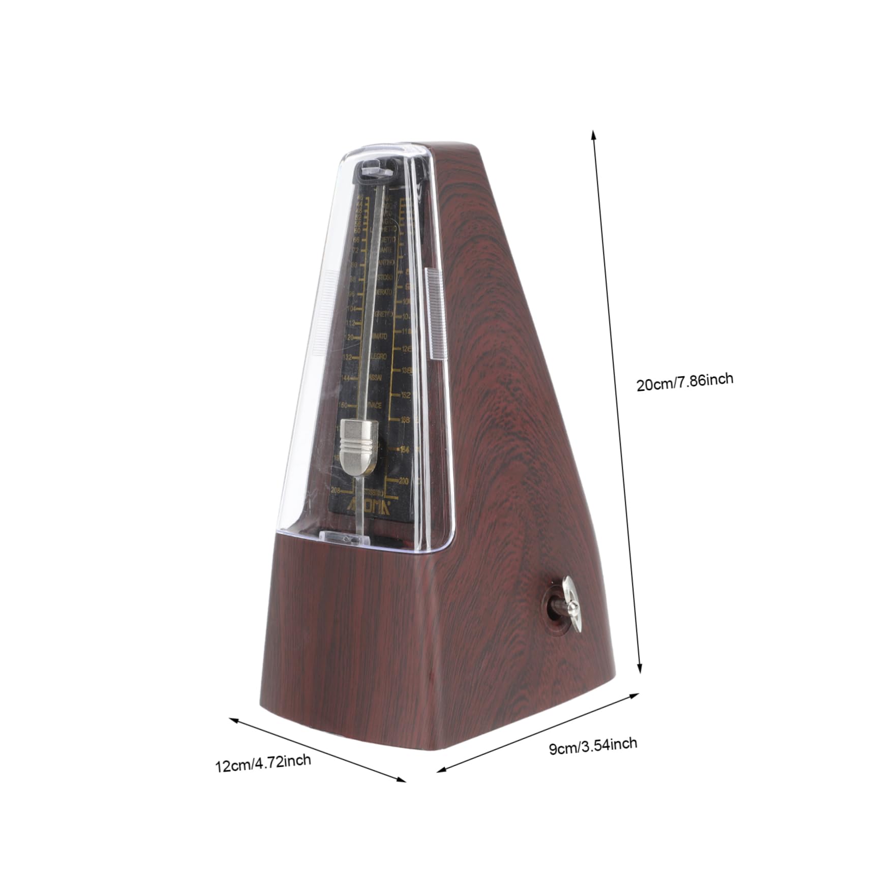 Abaodam Mechanical Metronome for All Instruments Universal Metronome Supply for Musicians Beginners Professionals