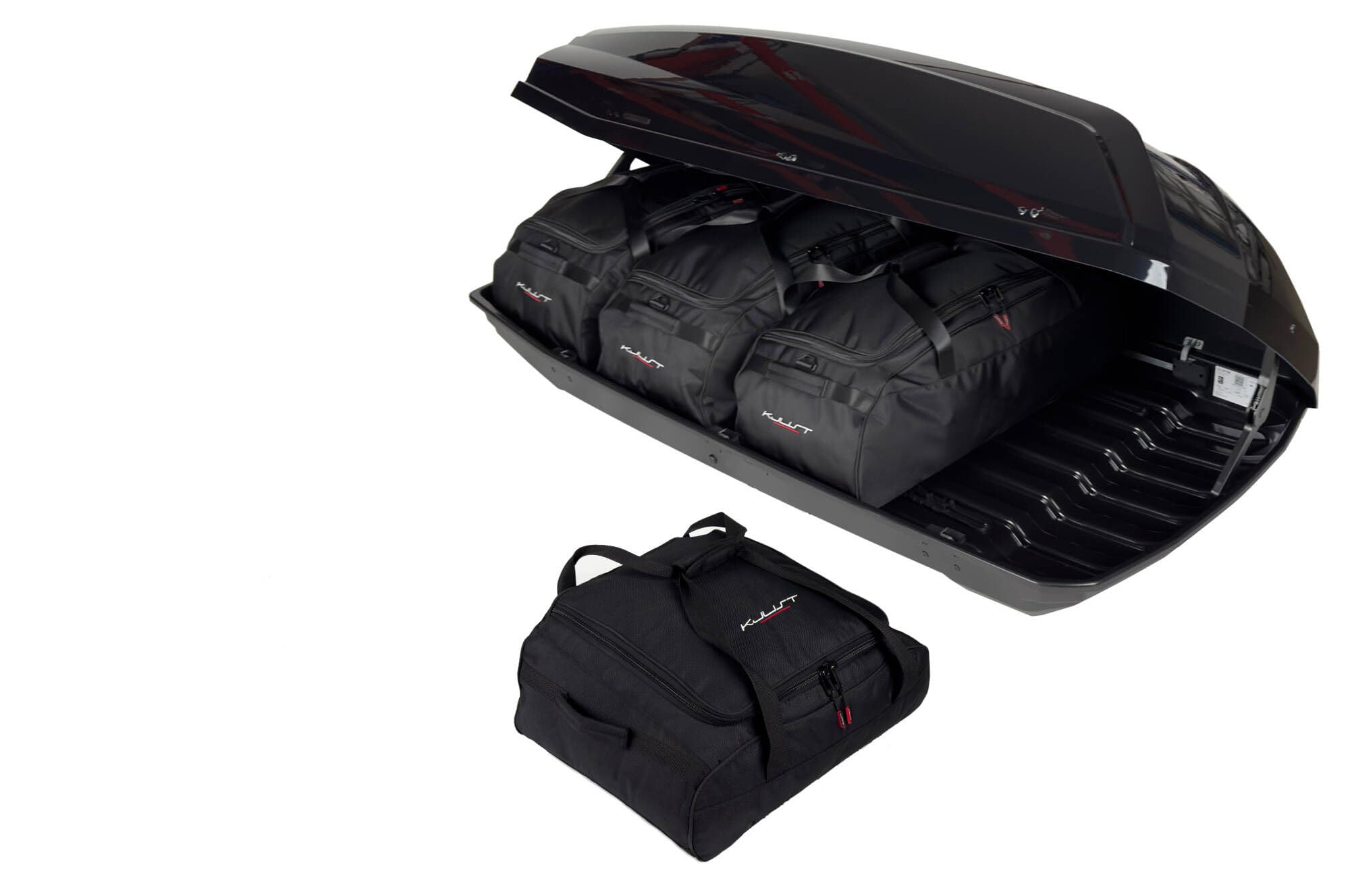 KJUST Borse Set 4pz Compatibili Con Box da tetto GP RAPTURE 520