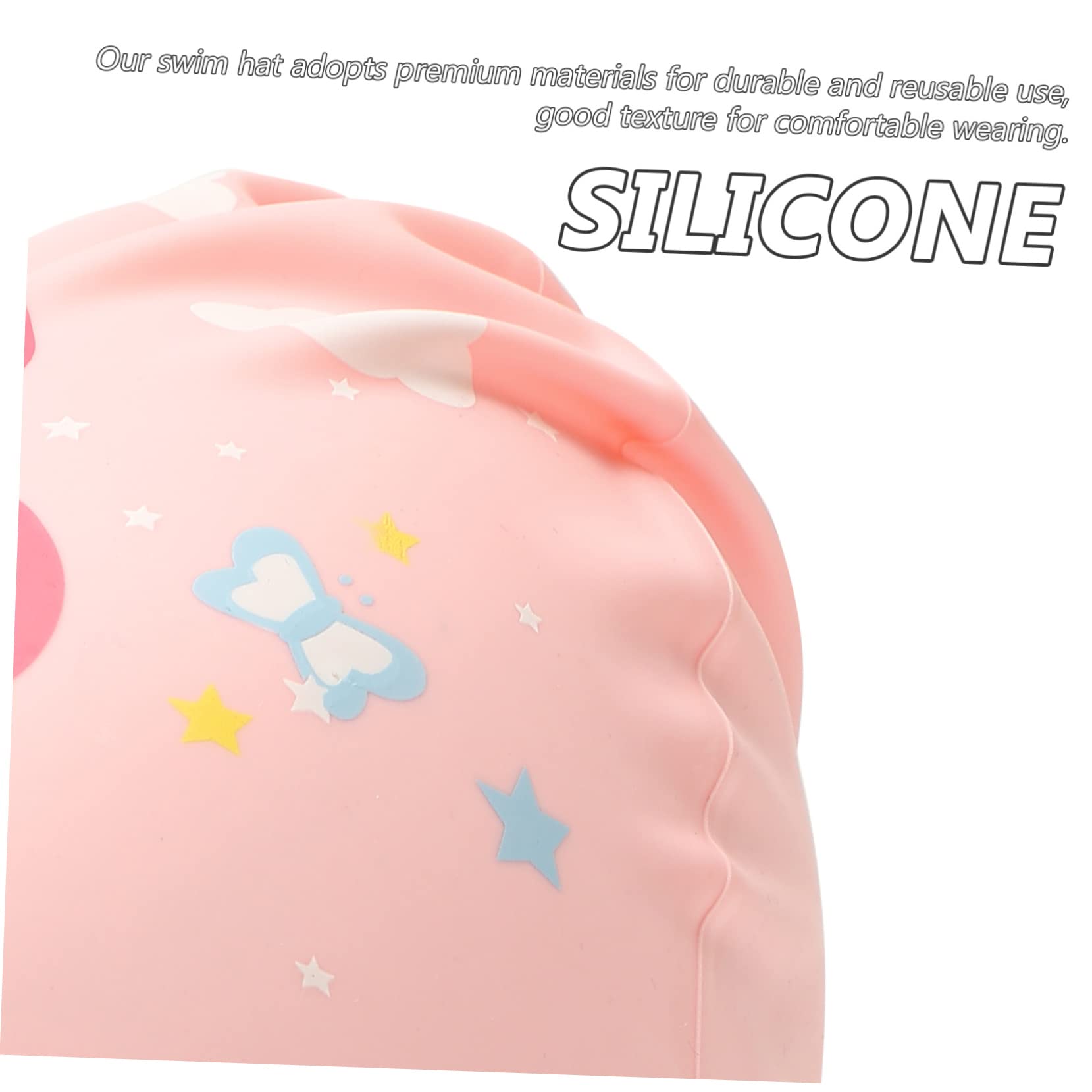 Yardwe 3 Set Di Cuffie Da Nuoto Per Bambini Alla Moda Comode E Adatte A Bambine Ragazzi E Bambini Piccoli 2 Pezzi * 3