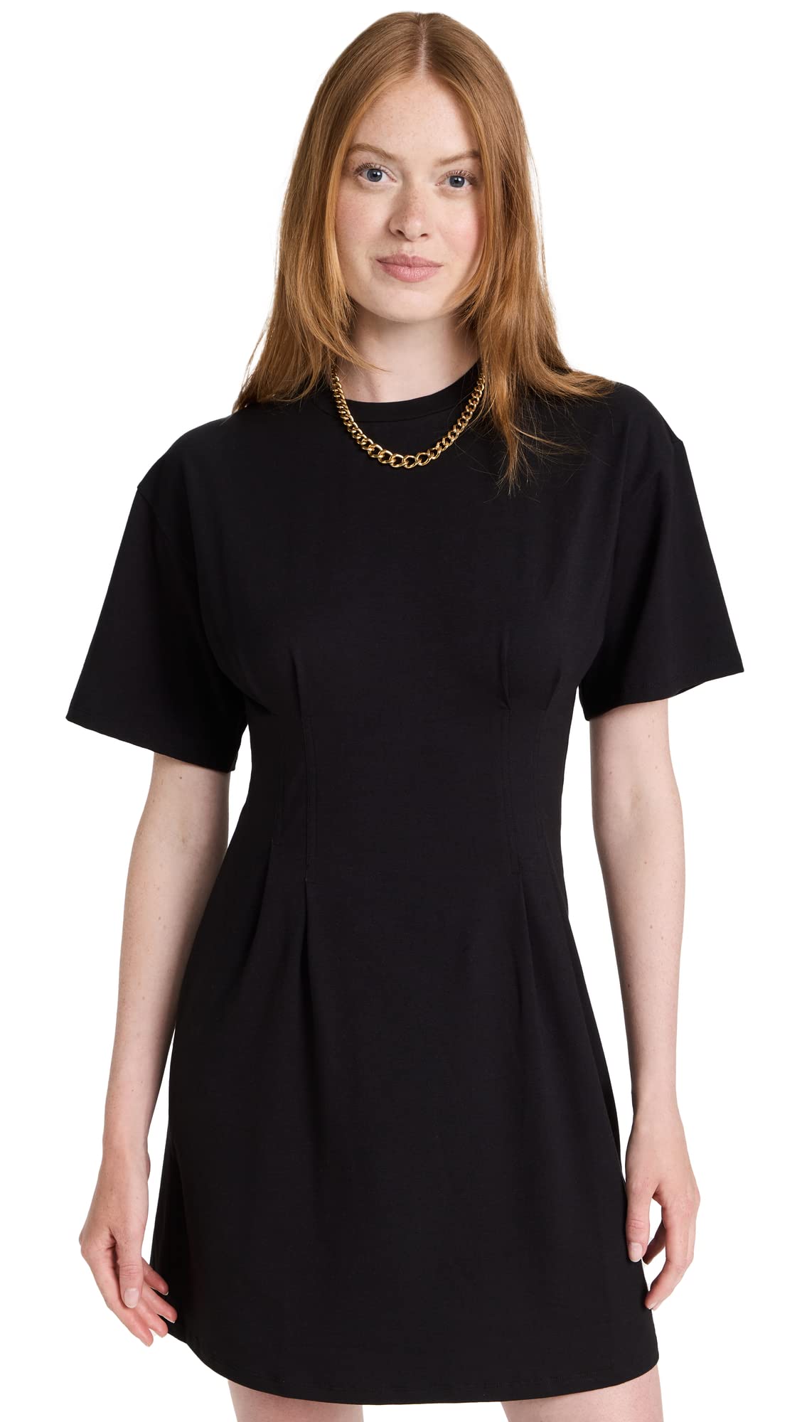 Theory Womens Corset Tee Dress