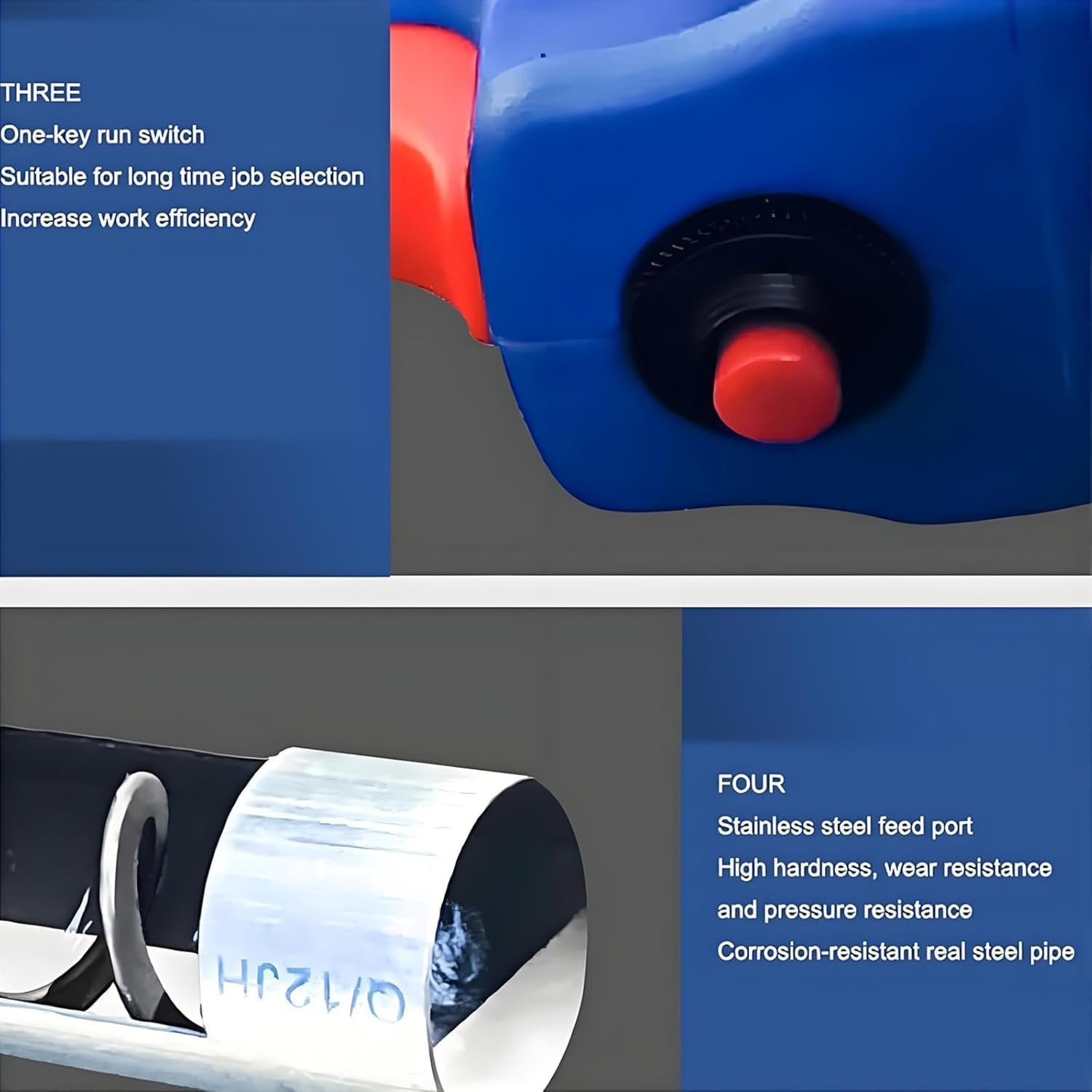 Transportador De Tornillo Industrial Portátil De 1500 W, Máquina De Succión De Cereales De 2 M, Con Boca De Alimentación De Acero Inoxidable, 100-200 Kg/min, De Bajo Nivel De Ruido, Para La