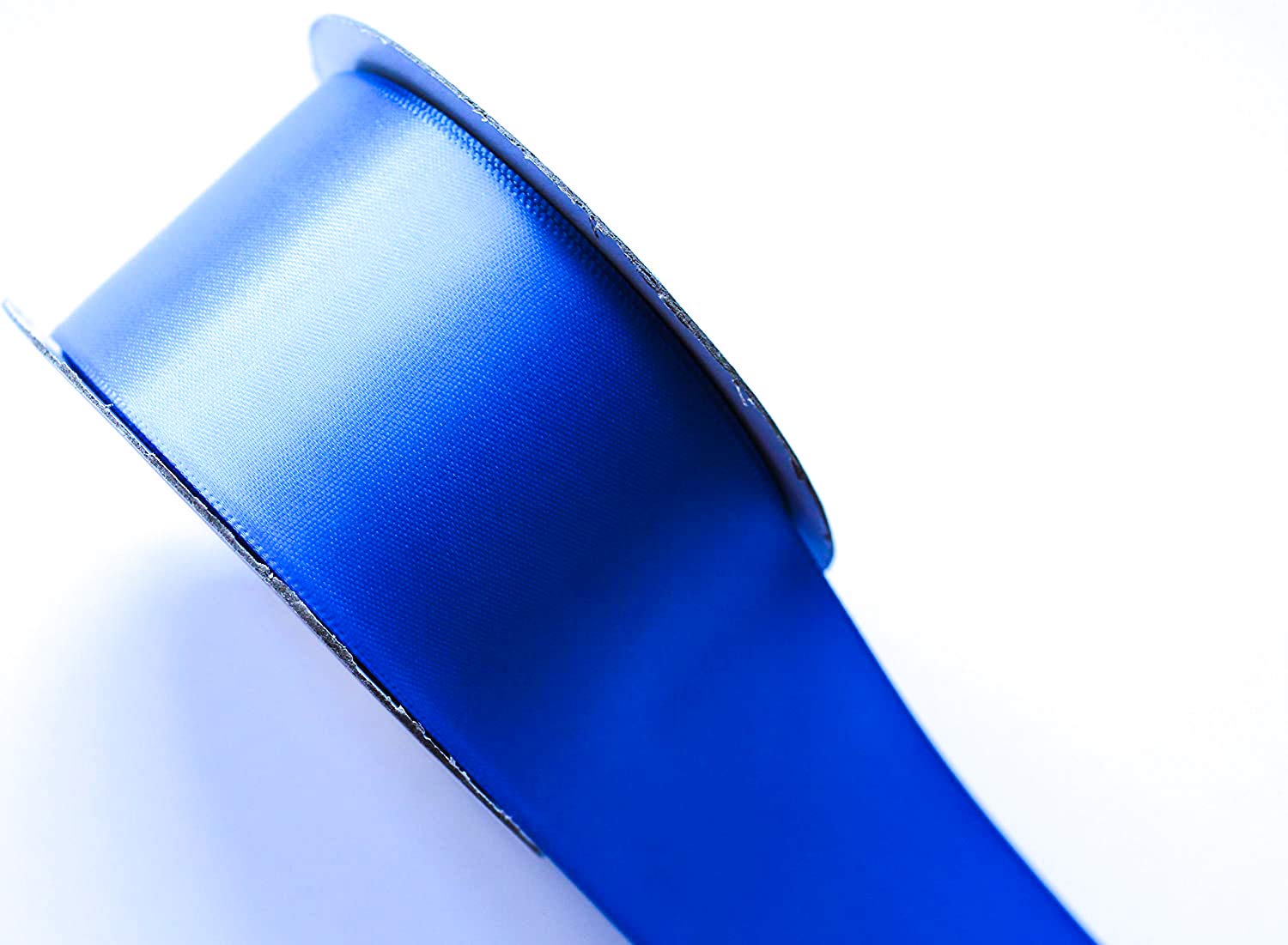 Ruban Cadeau Satin Bleu 25m 50mm De Large Rubans Cadeau